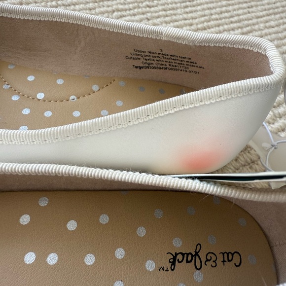 Lot of size 3 girls ballet style flats (jcrew,cat and jack and children’s place) - Picture 3 of 12